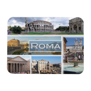 IT Italy - Roma - Colosseo e Arco di Costantino - Magnet