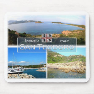 IT Italy - Sardinia - San Teodoro - Mouse Pad