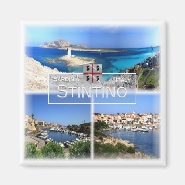 IT #   Italy - Sardinia - Stintino - Magnet (Front)