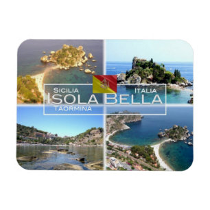 IT Italy - Taormina - Isola Bella - Magnet