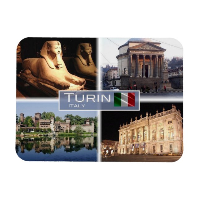 IT Italy - Turin Torino - Magnet (Horizontal)