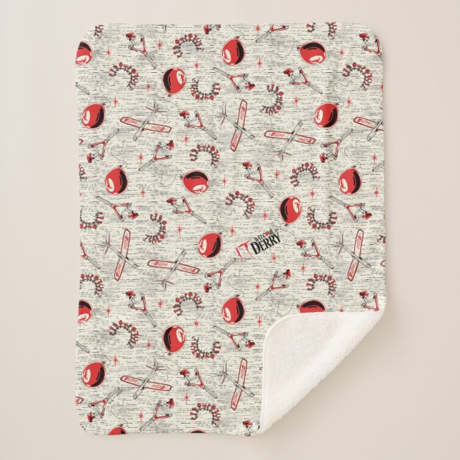 IT Kids Toys Pattern Sherpa Blanket (Front)