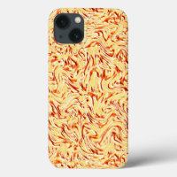 It looks like a halved cabbage, yellow and coral