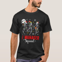IT Manager Squad Job Three Santa Elf Skeletons Xma