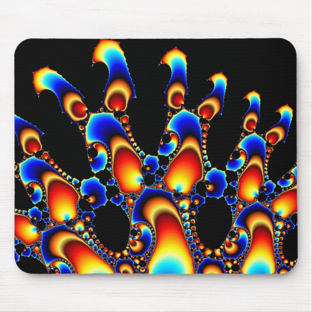It - Mandelbrot Fractal Art Mouse Pad (Front)