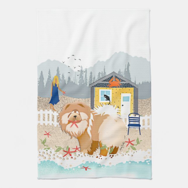 IT MATTERS TO THIS ONE - chow kitchen towel (Vertical)
