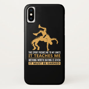 IT MUST BE EARNED Wrestling Case-Mate iPhone Case
