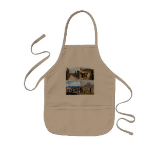 IT Naples - Pompeii - Ruins of Pompei - Hafen - Kids Apron