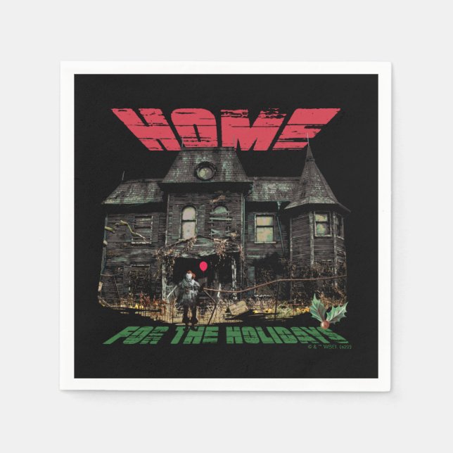 IT | Pennywise - Home for the Holidays Napkin (Front)