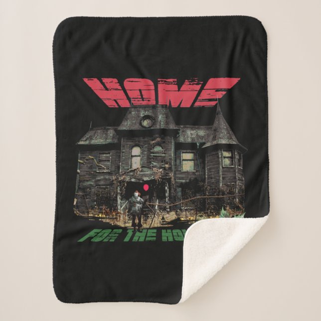 IT | Pennywise - Home for the Holidays Sherpa Blanket (Front)