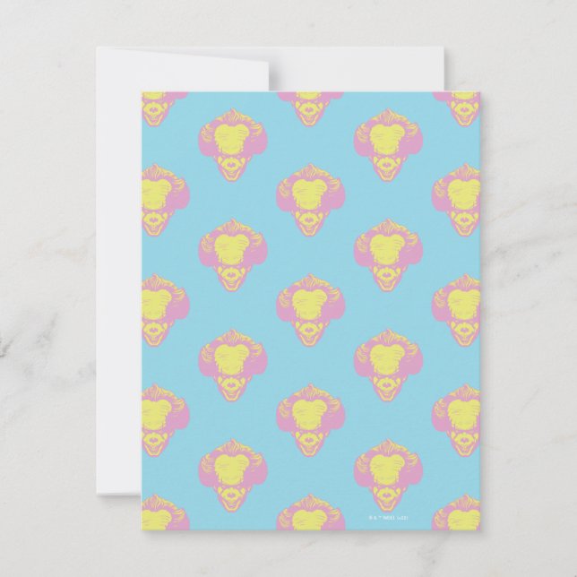 IT | Pennywise Pastel Head Pattern Card (Front)