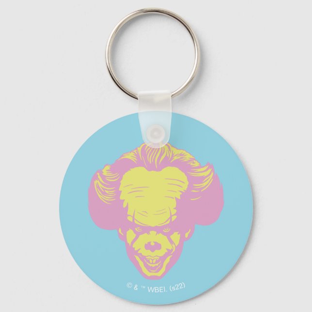 IT | Pennywise Pastel Head Pattern Key Ring (Front)
