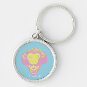 IT   Pennywise Pastel Head Pattern Key Ring