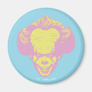 IT   Pennywise Pastel Head Pattern Magnet