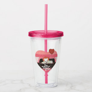 IT Pennywise - You Make My Heart Float Acrylic Tumbler
