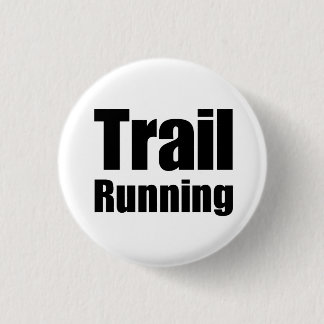 It plates “Trail Running " 3 Cm Round Badge