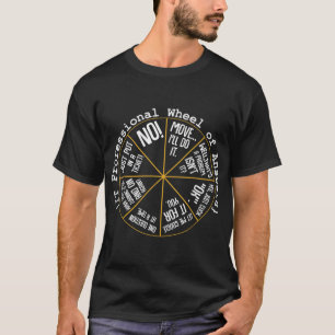 IT Professional Funny Wheel Of Answers Tech Suppor T-Shirt