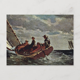 It Refreshes By Homer Winslow (Best Quality) Postcard