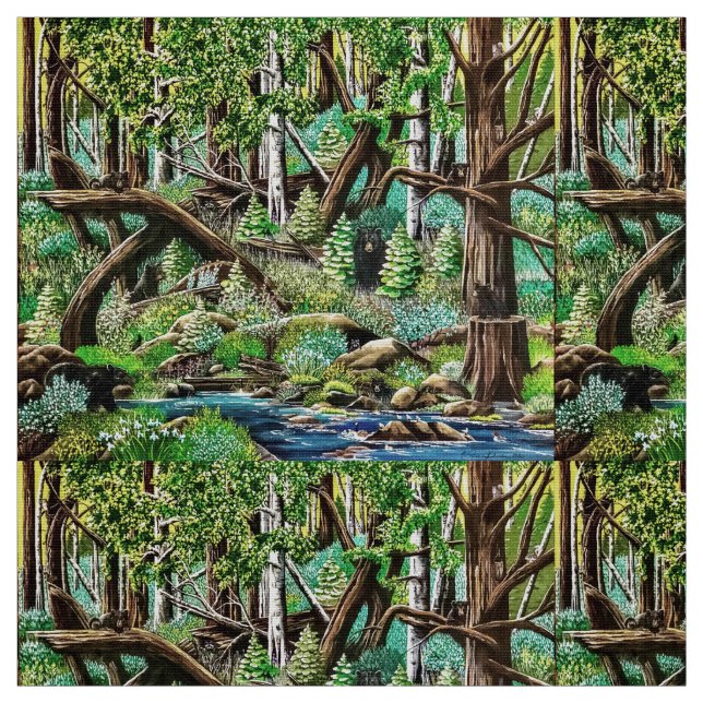 It’s a Bears Playground Fabric (Swatch)