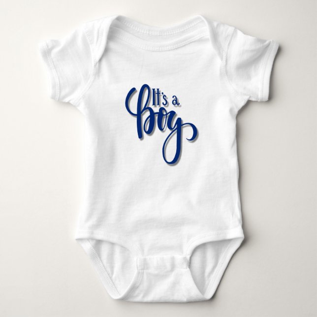 It’s a boy baby  bodysuit (Front)