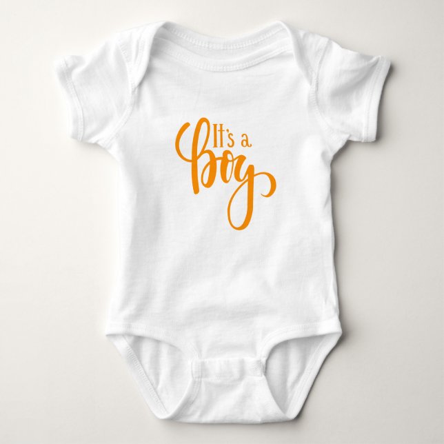 It’s a boy baby  bodysuit (Front)