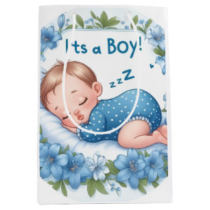 It’s a Boy Baby Shower Medium Gift Bag