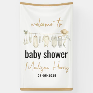It’s a Boy! Blue Baby Shower – Cute & Sweet Banner