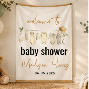 It’s a Boy! Blue Baby Shower – Cute & Sweet Banner