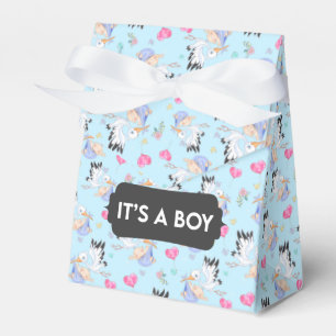 It’s a Boy Stork Baby Favour Box