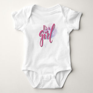 It’s a girl baby  bodysuit