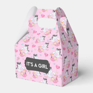 It’s a Girl Stork Baby Favour Box