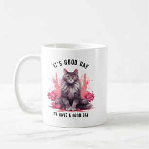 It’s a Good Day — Cat Day Celebration Coffee Mug