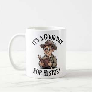 It’s a Good Day for History – Cosy Vintage Coffee Mug