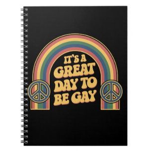 It’s A Great Day To Be Gay LGBTQ Pride Month Queer Notebook