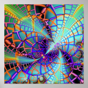 It’s a Temporal Mess (12" x 12") Art Print Poste