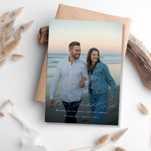 It’s a Wonderful Life Beach Christmas Photo Holiday Card