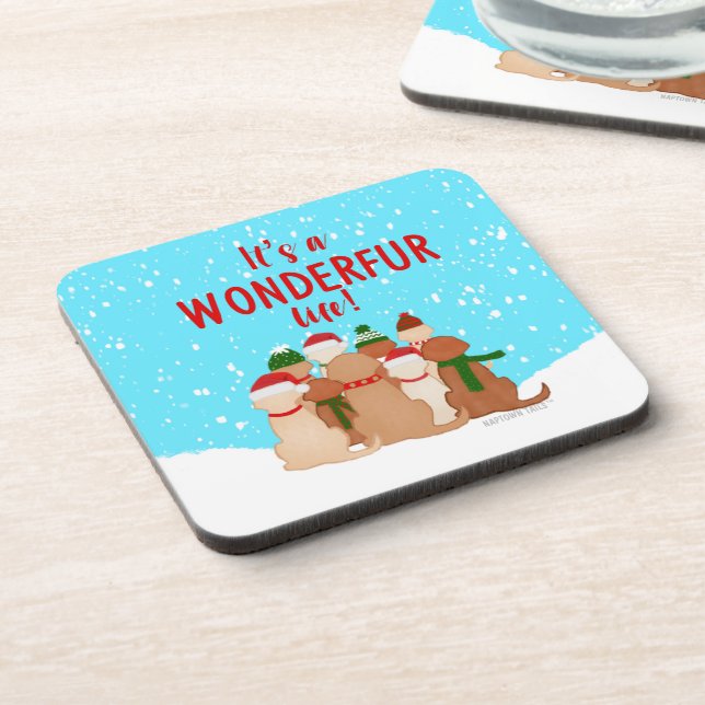 It’s A WONDERFUR Life Coaster Set (Left Side)