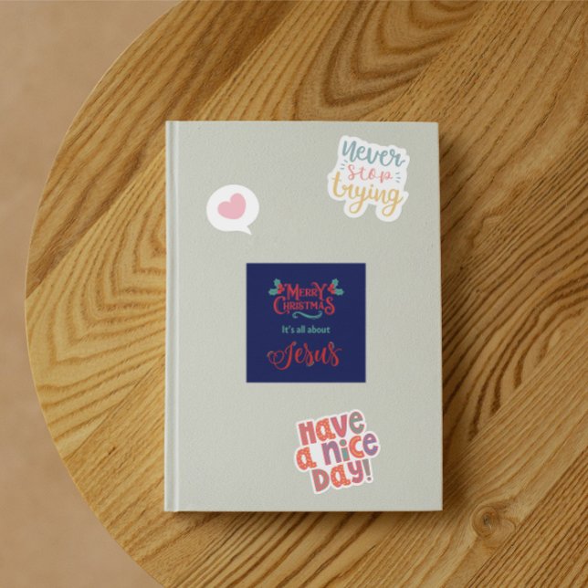 It’s All About Jesus – Christmas Sticker #14 (Creator Uploaded)