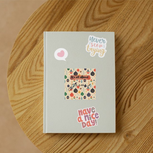 It’s All About Jesus – Christmas Sticker #15 (Creator Uploaded)