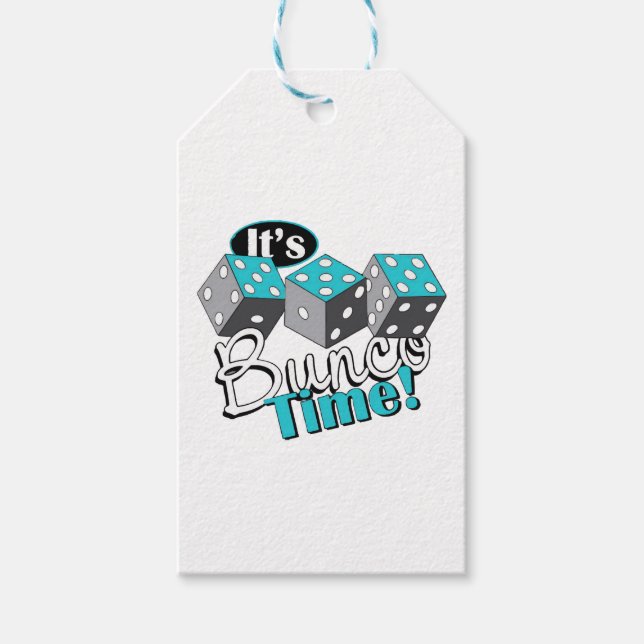 It s Bunco Time! Gift Tags (Front)