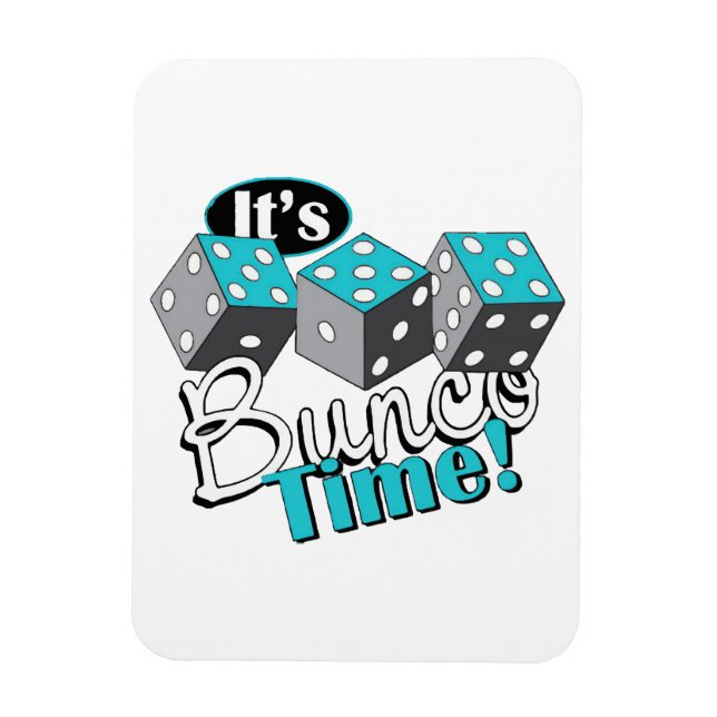 It s Bunco Time! Magnet (Vertical)