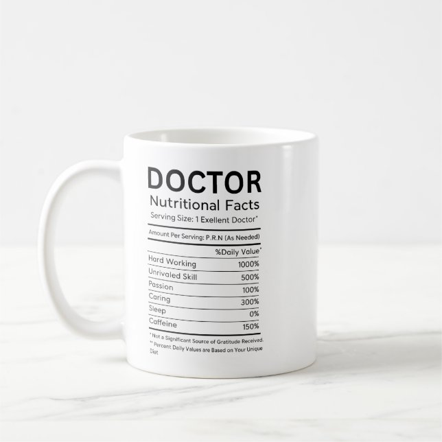 It’s Dr, Actually – Funny Doctor Life | Cute Coffee Mug (Left)