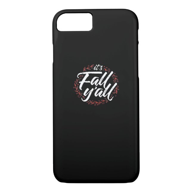 It’s Fall Y’all Autumn Design Creative Casual Case-Mate iPhone Case (Back)