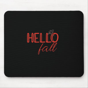 It’s Fall Y’all Autumn Leave Design Cute Pumpkin F Mouse Pad
