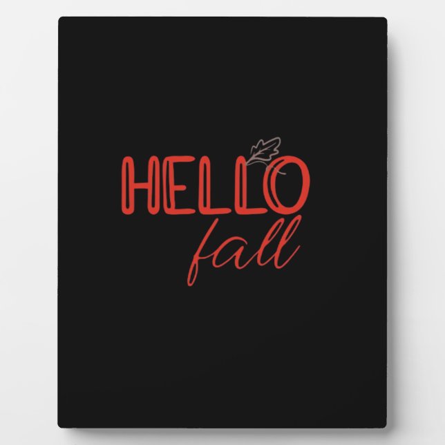 It’s Fall Y’all Autumn Leaves Cute Pumpkin Funny Plaque (Front)