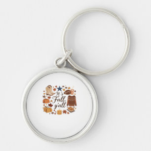 It’s Fall Y’all Basic Design Key Ring