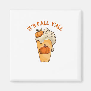 It’s Fall Y’all Classic Retro Magnet
