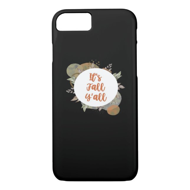 It’s Fall Y’all Cool Unique Case-Mate iPhone Case (Back)