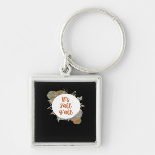 It’s Fall Y’all Cool Unique Key Ring