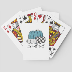 It’s Fall Y’all Cool Unique Playing Cards